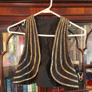 High quality beaded vest